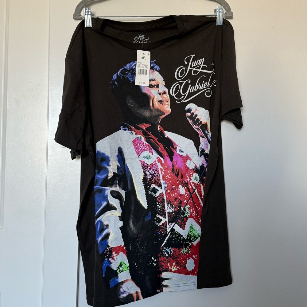 Black Juan Gabriel T-Shirt 2X